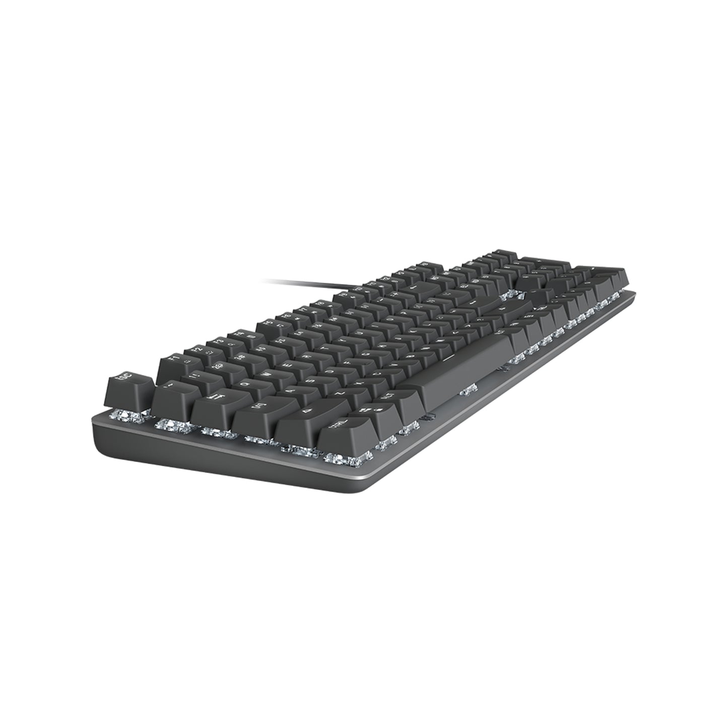 LOGITECH K845 Mechanical Illuminated Keyboard - Cable Connectivity - USB Interface - English - Windows - Red Switch