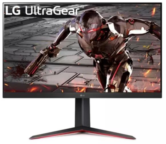 LG UltraGear 32" QHD 2560x1440 VA 165Hz 1ms (MBR) Height Adjustable 2x HDMI 1x DisplayPort Gaming Monitor