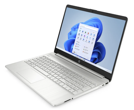 HP 15.6" Laptop - Intel Core i7-1255U - Intel Iris Xe - 16 GB DDR4 - 512 GB SSD - Windows 11 PRO - Refurbished