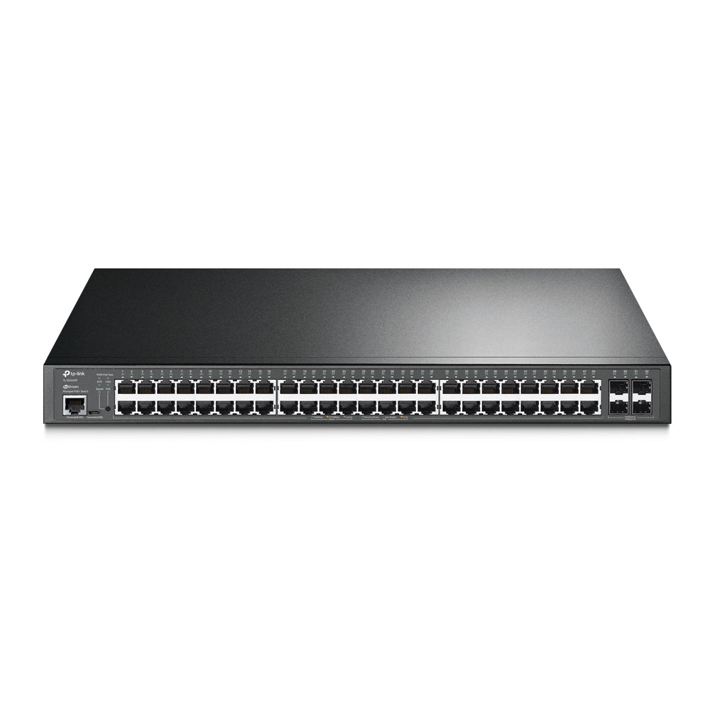 TP Link JetStream 52-Port  Managed Switch with 48-Port PoE+