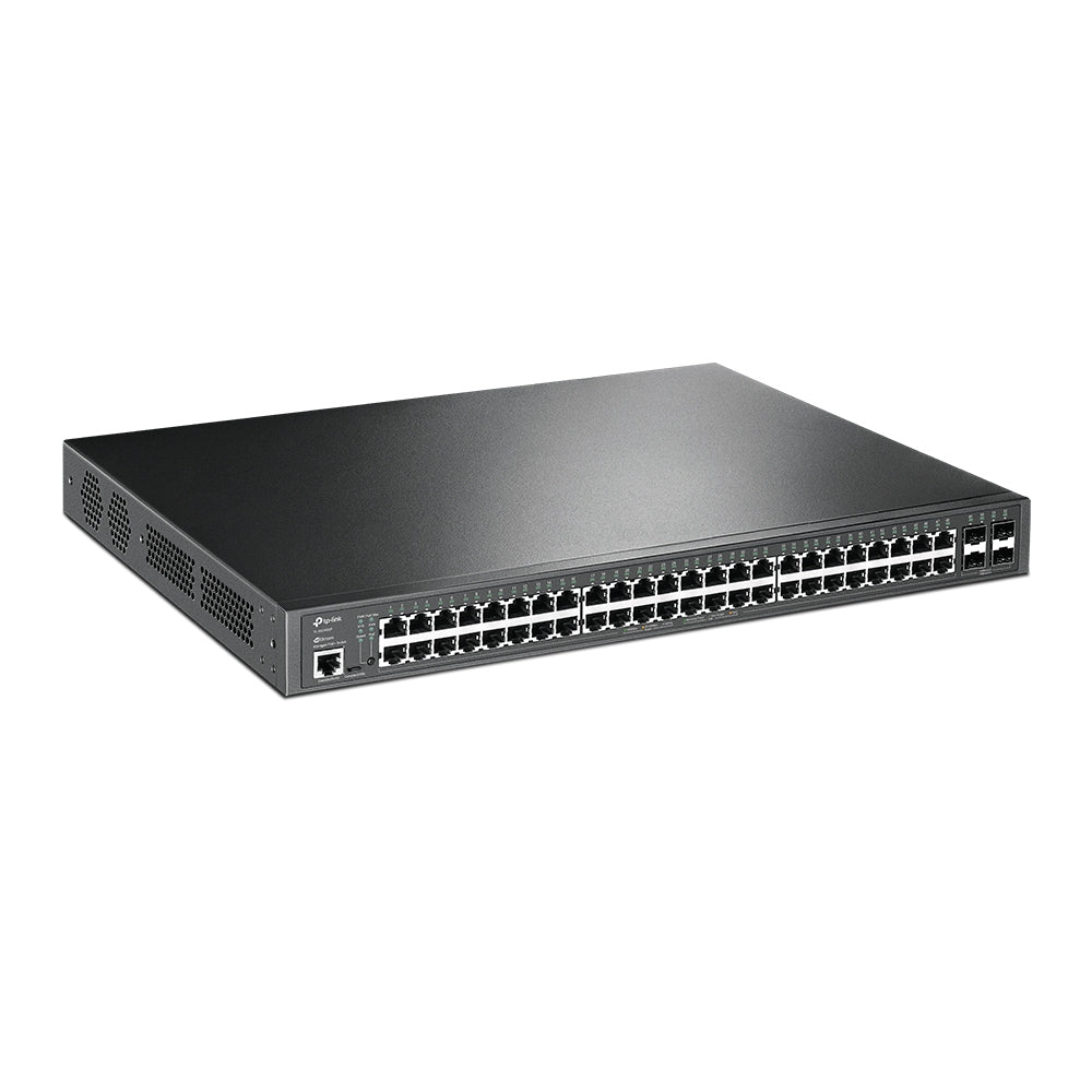 TP Link JetStream 52-Port  Managed Switch with 48-Port PoE+