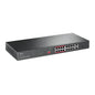 TP Link - 16-Port  Rackmount Switch with 16-Port PoE+