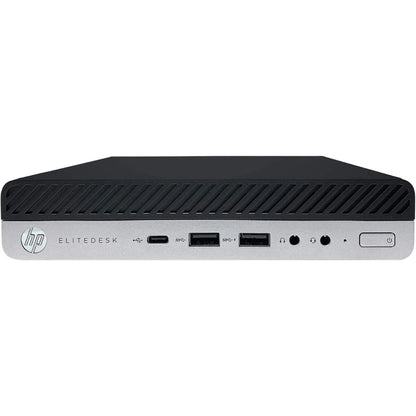 HP EliteDesk 800G4 Micro Desktop Intel i7-8700T 2.40 GHz 16GB 256GB SSD Windows 11 Pro Refurbished