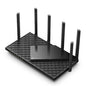 TP-Link Archer AXE75 AX5400 Tri-Band Wi-Fi 6E Router - Black