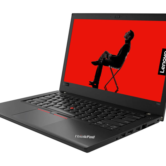 Lenovo ThinkPad T480 14" Laptop Intel Core i5-8350U 1.7 GHz 16 GB 512 GB SSD Windows 11 Pro - Refurbished